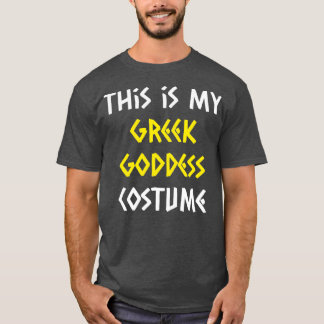 Griekse godin Costume Halloween Mythology Lazy T-shirt
