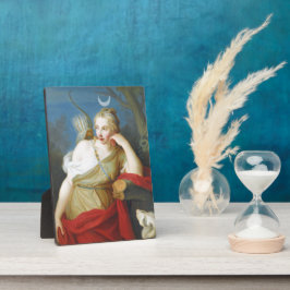 Griekse godin Diana van de Hunt Altar Fotoplaat