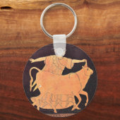 Griekse godin Europa Sleutelhanger (Voorkant)