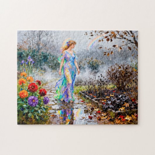 Griekse Godin Iris November Regen Legpuzzel (Horizontaal)