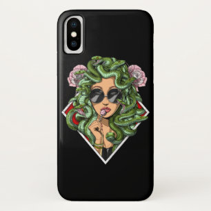 Griekse godin Medusa iPhone X Hoesje