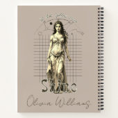 Griekse Godin  Notitieboek (Achterkant)