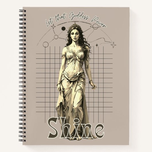 Griekse Godin  Notitieboek (Voorkant)