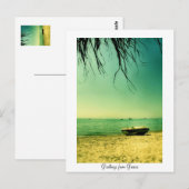 Griekse groeten briefkaart (Voorkant / Achterkant)