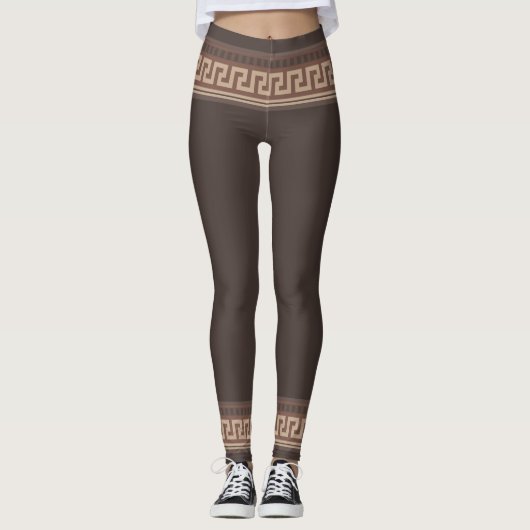 Griekse hoofdgrens leggings (Voorkant)