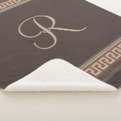 Griekse hoofdgrens sherpa deken (3/4)