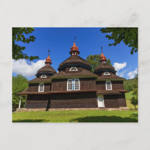 Griekse katholieke kerk, Nizny Komarnik, Slowakije Briefkaart