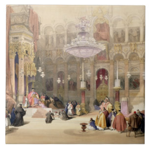 Griekse kerk van de Heilige Sepulcher, Jeruzalem, Tegeltje