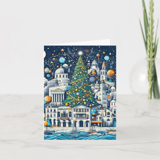 Griekse kerst kaart (Voorkant)