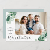 griekse kerstfeestdag met foto ' s met spanje feestdagenkaart (Voorkant / Achterkant)