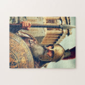 Griekse krijger legpuzzel (Horizontaal)