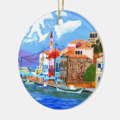 Griekse kust keramisch ornament (Links)