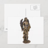 GRIEKSE LADY FORTUNA STATUE BRIEFKAART (Voorkant / Achterkant)