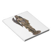 GRIEKSE LADY FORTUNA STATUE NOTITIEBLOK (Schuin)