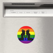 Griekse lesbische trots magneet (Insitu (Vaatwasser))