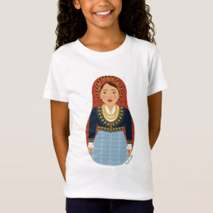 Griekse Matryoshka Girls' T-Shirt