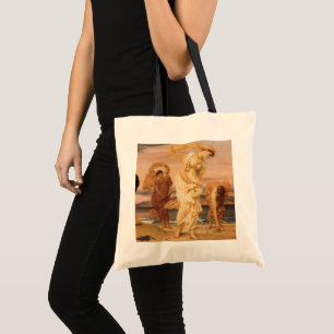 Griekse meisjes die kiezelstenen oprapen van Lord Tote Bag