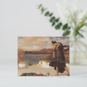 Griekse meisjes spelen bal briefkaart (Staand voorkant)