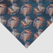 Griekse mythe  Odyssey Navy Gold Decoupage Tissuepapier (Detail)