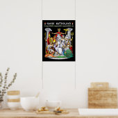 Griekse mythologie goden poster (Keuken)