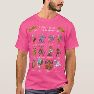 Griekse mythologie Mythische creatinineklaring Oud T-shirt