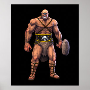 Griekse mythologische cyclops poster