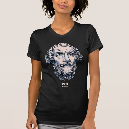 Griekse offertes - Homer T-shirt (Voorkant)