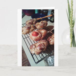 Griekse Pasen Feestdagen Kaart