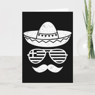 Griekse Pasen Sungles Cinco De Mayo Mexicaanse Kin Kaart