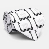 griekse pijlers stropdas (Opgerold)