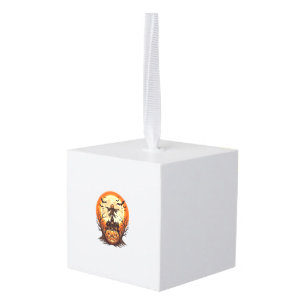 Griekse Pompoen Vogelverschrikker Geheugen Huis Vo Kubus Ornament