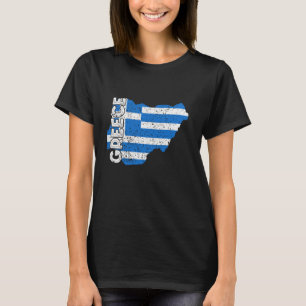 Griekse Pride Kaart Hellenes Griekse Roots Helleen T-shirt