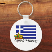 Griekse prinses sleutelhanger (Voorkant)
