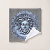 Griekse revale Medusa Bad Handdoek (Wasdoekje)