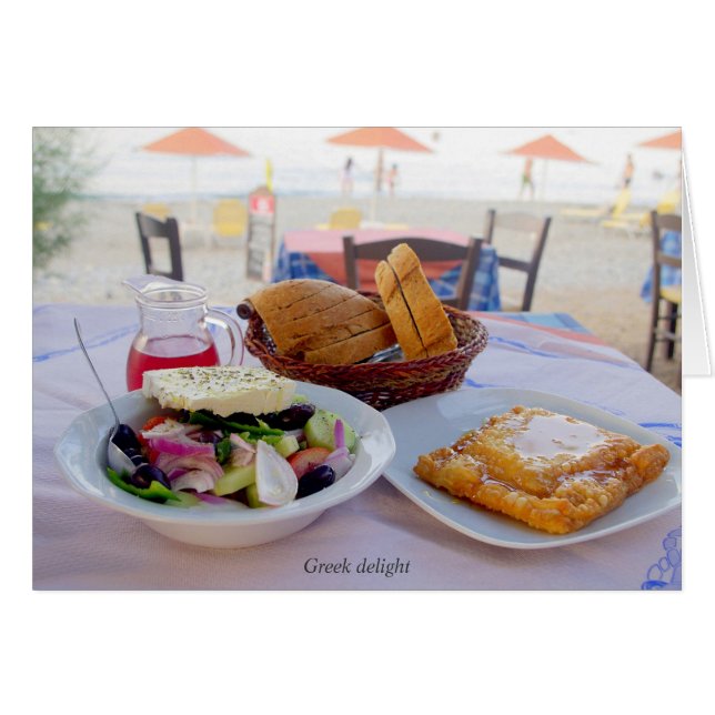 Griekse salade (Voorkant Horizontaal)