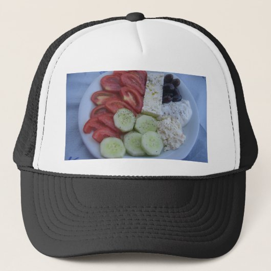 Griekse salade 2006 trucker pet (Voorkant)