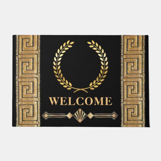 Griekse sleutel en Laurel Wreath door Mat (Voorkant)