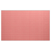 Griekse sleutel, schoppen van koraalroze stof (Yard (91,4 cm))