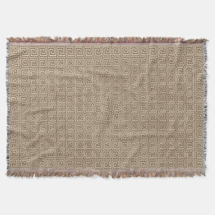 Griekse sleutel, smaakgeel deken