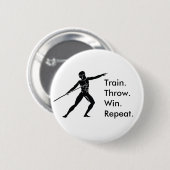 Griekse sportwedstrijden met de Button van de form (Voorkant /achterkant)