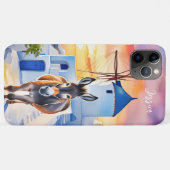 Griekse stijl Windmolen en ezel gepersonaliseerde  Case-Mate iPhone Case (Achterkant (horizontaal))