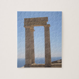 Griekse tempel Jigzaag Puzzle Legpuzzel