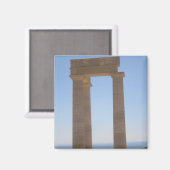 Griekse tempelmagneet magneet (Voorkant / Achterkant)