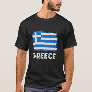 Griekse trots Griekse wortels Hellenistisch vintag T-shirt
