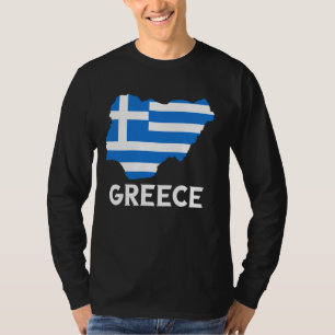 Griekse trots Hellenistisch Hellenen Griekenland V T-shirt