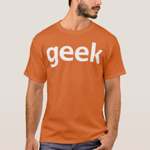 Griekse Typografie Witte Tekst T-shirt