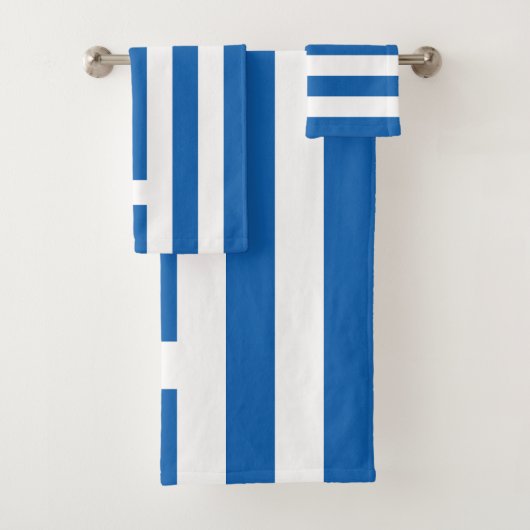 Griekse vlag bad handdoek (Insitu)