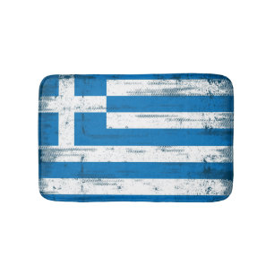 Griekse vlag badmat
