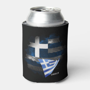 Griekse vlag blikjeskoeler