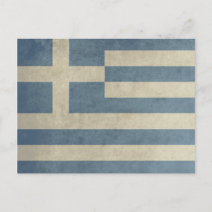 Griekse vlag Briefkaart
